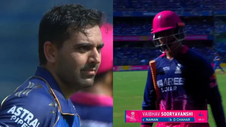Deepak Chahar hilariously avoids ‘invisible chit’ celebration after dismissing V – Deepak Chahar hilariously avoids invisible chit celebration after dismissing V