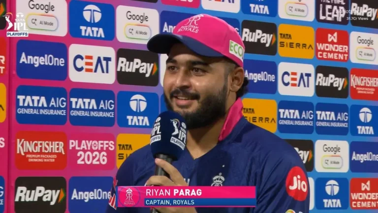 “Should have got 260”: Riyan Parag sets insanely high standards after RR storm i – IPL 2026: रियान पराग की कप्तानी में राजस्थान रॉयल्स ने सनराइजर्स हैदराबाद को रौंदा, क्वालीफायर 2 में प्रवेश