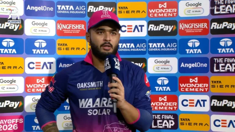 “He doesn’t”: Riyan Parag drops blunt verdict on Vaibhav Sooryavanshi following – IPL 2026: रियान पराग ने वैभव सूर्यवंशी की जमकर तारीफ की, क्वालीफायर 2 में हार के बाद कही ये बात