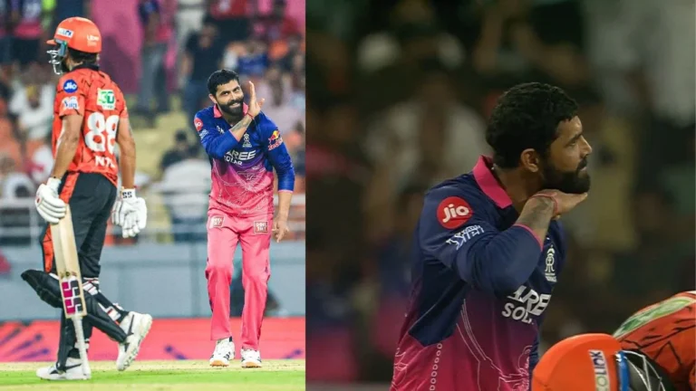 Ravindra Jadeja brings out ‘Pushpa’ celebration after dismissing Nitish Kumar Re – IPL 2024: रविंद्र जडेजा ने ‘पुष्पा’ सेलिब्रेशन के साथ नितेश कुमार रेड्डी को पवेलियन भेजा
