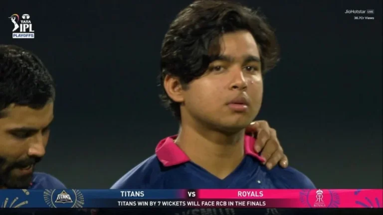 Heartbreak for Vaibhav Sooryavanshi; RR youngster nearly in tears after Qualifie – IPL 2026: वैभव सूर्यवंशी का टूटा दिल, गुजरात टाइटंस के खिलाफ हार के बाद भावुक हुए युवा स्टार